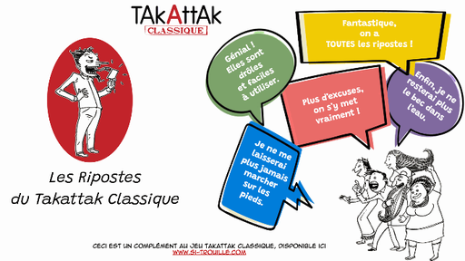 Les ripostes du Takattak Classique, en PDF
